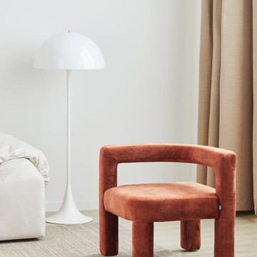 【預購】伴倚休閒椅 Mate Lounge Chair 紅棕色