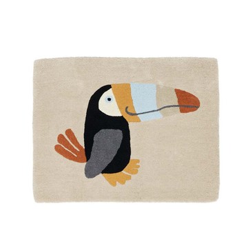 OYOY 造型手工羊毛地毯 / 巨嘴鳥塔肯