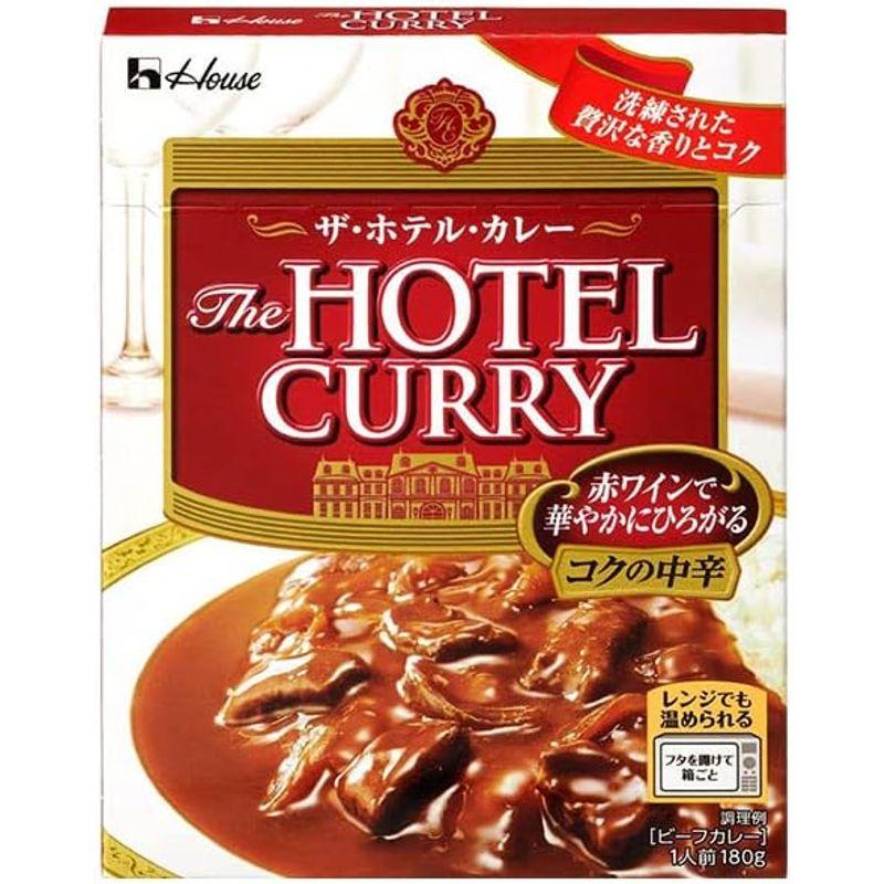 ハウス食品 ザ・ホテル・カレー コクの中辛 180g×30個入×(2ケース)