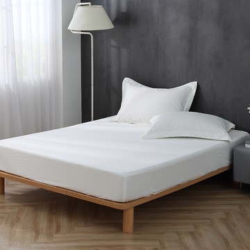 單人床包枕套組/ SUPIMA匹馬棉 / 500織 / 月白 [鴻宇] 台灣製 - 2321