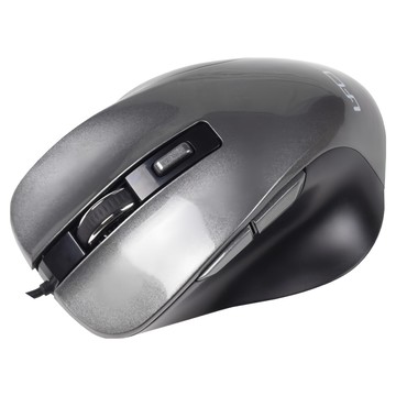 INTOPIC 廣鼎 飛碟光學滑鼠  人體工學設計  加寬型齒輪式滾輪  獨立DPI按鍵  UPE低阻力滑鼠腳墊  MS-103