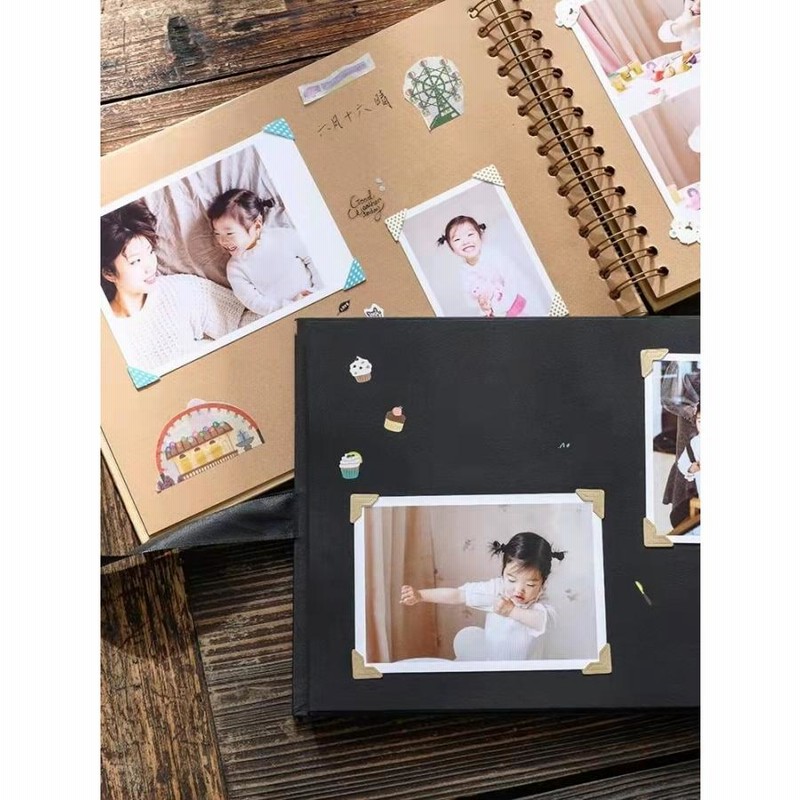 手作りアルバム Diy 台紙 スクラップブック フォトアルバム 手作りフォト ブラック 2b4o8gwl2n スピード発送 ホリック 通販 フォトアルバム 80 ブラックページ スクラップブック フォトアルバム セルフデザイン対応 40枚 フォトブック 接着diyと互換性 Swimstore Pl