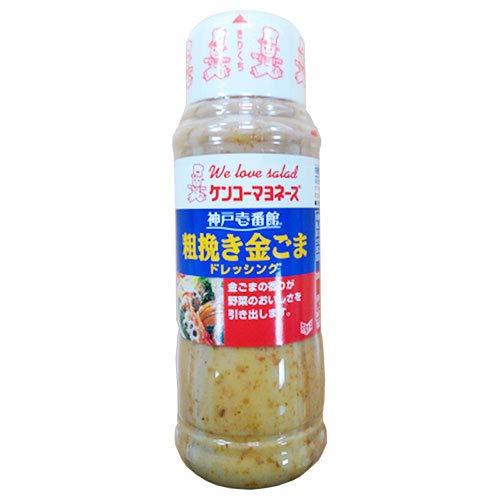 ケンコーマヨネーズ 神戸壱番館 粗挽き金ごまドレッシング 300ml×12本入