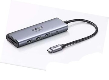 [COSCO代購6] W139282 綠聯 六合一多功能USB-C集線器 4K 60Hz版 60384