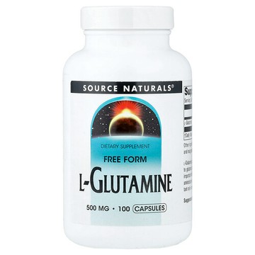 Source Naturals, L-穀氨醯胺，500 毫克，100 粒膠囊
