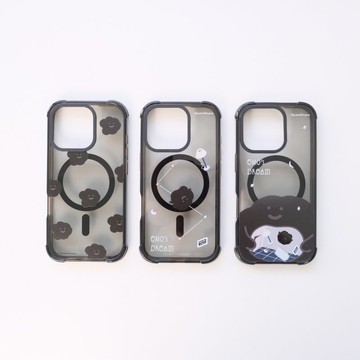防摔心情手機殼 透黑 MagSafe兼容版 磁吸 手機殼 保護殼 iPhone