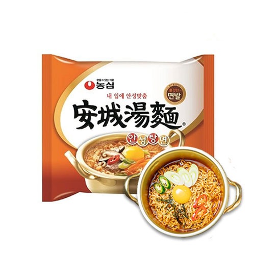 安城湯麺 125g x 1袋 アンソンタン麺 韓国ラーメン 韓国食品 アンソン湯麺