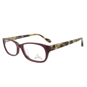 【Vivienne Westwood】英國Anglomania●立體土星小低調光學眼鏡(墨彩咖)AN261-03