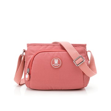 【Kinloch Anderson】FRANCIS  拉鍊斜側包 桃紅色