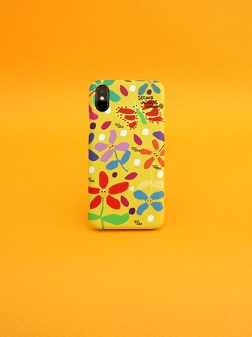 Sun Case Graphic Flower Yellow