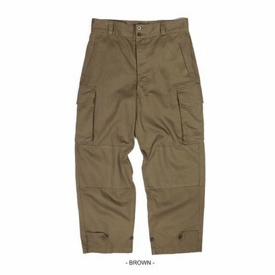 フランス軍 デッドストック M-47 カーゴパンツ 前期 33 ワークパンツ/カーゴパンツ 大きい割引
