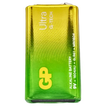 GP Batteries 超霸 Ultra鹼性電池 9V  1入  1顆