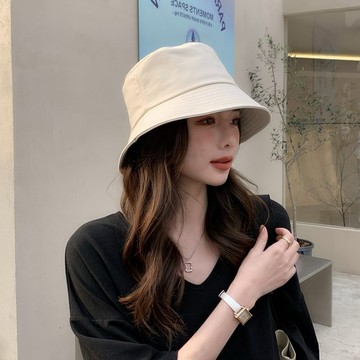 現貨特賣⚡燈芯絨漁夫帽  百搭基礎款日系素色燈芯絨漁夫帽 女冬季韓版休閒復古平頂盆帽 遮陽帽 燈芯絨漁夫帽 漁夫帽