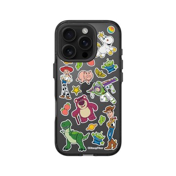 iPhone 16 Pro Clear 酷墨灰 - 迪士尼-玩具總動員 Toy Story - 玩具總動員 - 30週年紀念角色集合