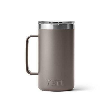 YETI Rambler oz Mug, Vacuum Insulated, Stainless Steel with MagSlider Lid, Sharptail Taupe