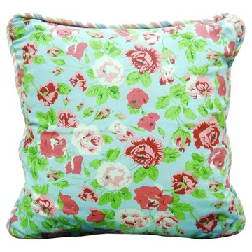 Cotton Field 棉花田傢飾 粉漾純棉小抱枕  30 x 30cm  花卉