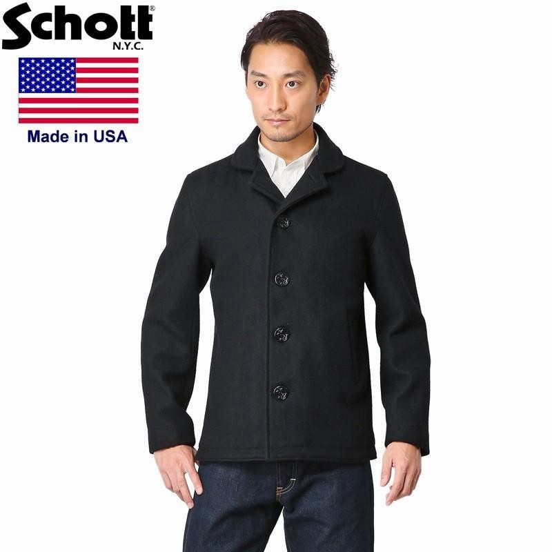 Schott ショット 776US 24oz シングルブレスト ピーコート 7494 P