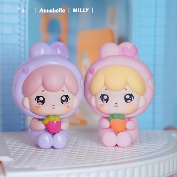 boptoys 潮玩波普 安娜貝爾x米粒 萌萌幼稚園系列小盲盒