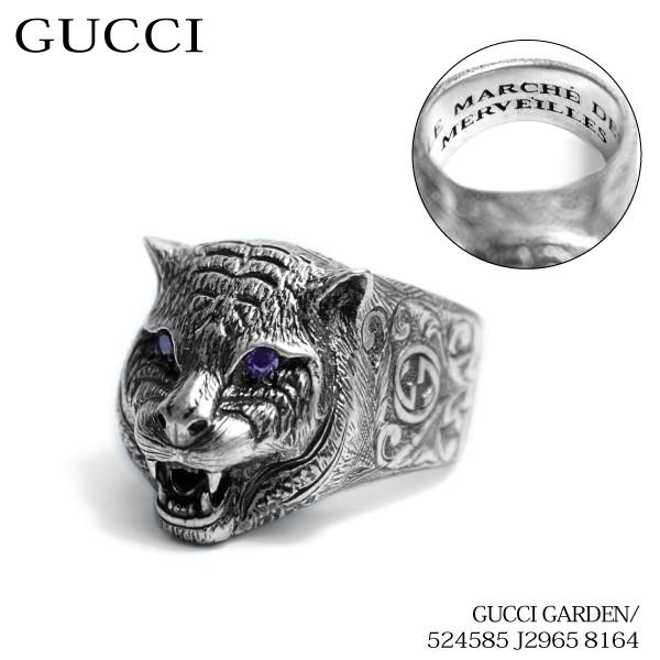 GUCCI キャットヘッドリング ガーデン 13号 - アクセサリー