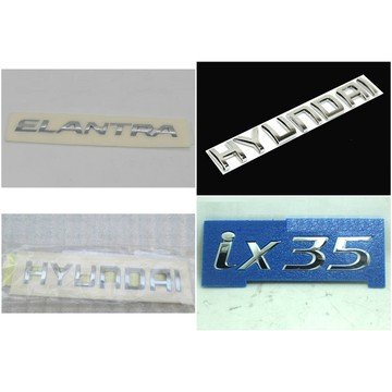 現代 HYUNDAI TUCSON Elantra ix35 尾標 車標 後標 字標 4WD SONATA TGDI