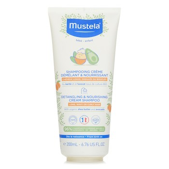 Mustela 慕之恬廊 Detangling & Nourishing Cream Shampoo 200ml-嬰幼兒洗髮精