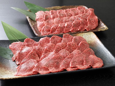 ＜宮崎県産黒毛和牛 赤身焼肉用800gと焼肉のたれセット＞ K16_0008_1