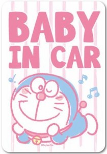 ゼネラル セーフィティサイン baby in car I'm DORAEMONドラえもん