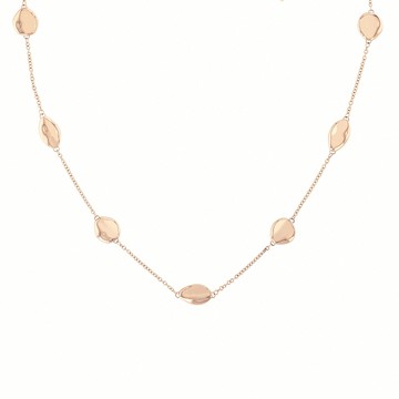 Calvin Klein CK Molten Pebble 鵝卵石項鍊 母親節送禮推薦-玫瑰金 35000124