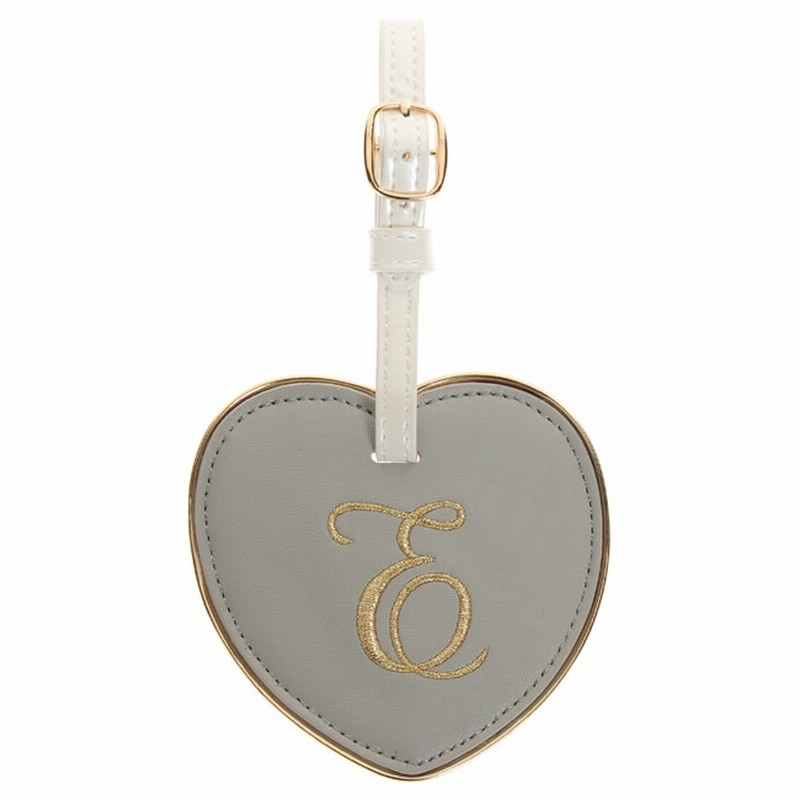 ジュエルナローズ Jewelna Rose New イニシャルラゲージタグ グレーｘゴールド 通販 Lineポイント最大1 0 Get Lineショッピング