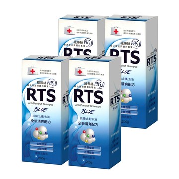 洗髮精 【RTS綠蒂絲】抗屑洗髮乳-清爽配方 4罐組(200g/罐)