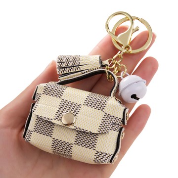 創意耳機airpods保護套鑰匙扣掛件網紅ins汽車鏈鎖匙圈環男女掛飾