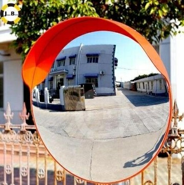 室外交通廣角鏡道路反光鏡80cm凸面鏡車庫轉彎安全鏡路口廣角反光鏡PC廣角鏡現貨 99購物節