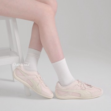 【Sharkhead】現貨 Puma Speedcat GO 瑪莉珍 米白 嫩粉 粉白 賽車鞋 麂皮 403589-10