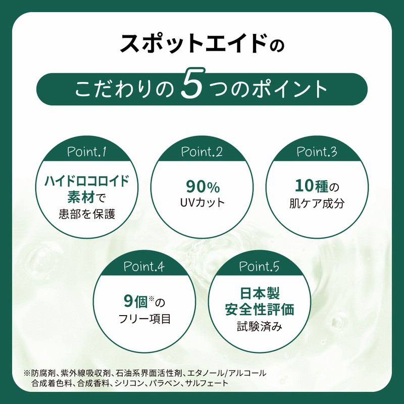 ニキビ洗浄用　OH UI Amazon | 【ラップタッチ】夜用 ニキビ チーク スポット パッチ