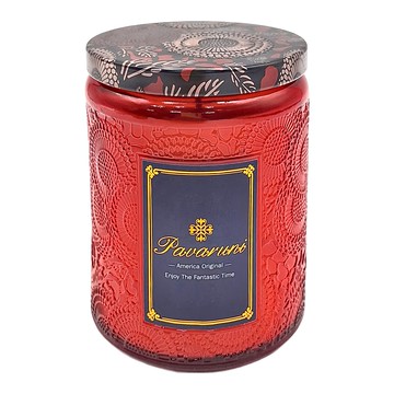 Pavaruni 香氛蠟燭卡菲那系列 薔薇少女味道 450g 淨重200g  居家香氛 浪漫氛圍  200g  1個