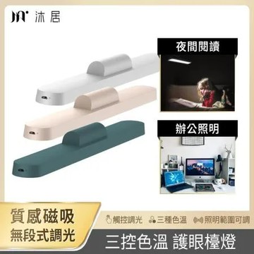 【Muigic沐居】VN004 USB充電磁吸感應燈 (自動感應照明 三段調光 USB充電免打孔)