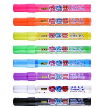 CKS 擦擦筆 (圓頭) (寬頭)  白板/玻璃/彩繪 CH-2081