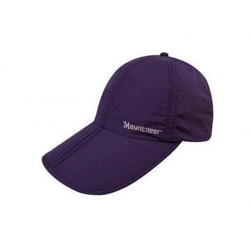 【【蘋果戶外】】山林 11H08-92 暗紫 中性 透氣抗UV折帽 抗UV 遮陽帽 防曬帽 露營 登山 登山健行 休閒帽 Mountneer