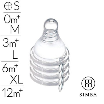 小獅王辛巴Simba 超柔防脹氣標準十字奶嘴(S/M/L/XL)★衛立兒生活館★