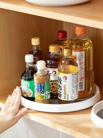 廚房調味品多功能旋轉式置物架調料架調料收納收納盒收納架