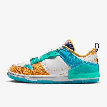 NIKE SWDC DUNK LOW DISRUPT 女休閒鞋-白多色-DX4220100
