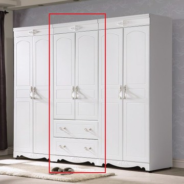 溫妮莎歐風2.7尺二抽衣櫃