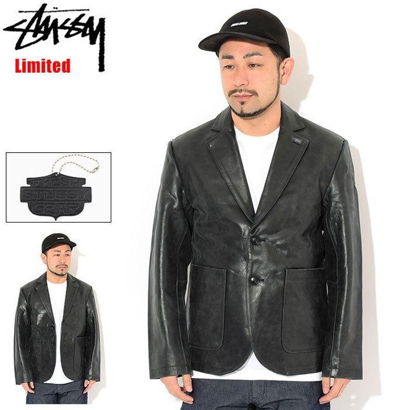 ステューシー ジャケット STUSSY メンズ Leather Sport Coat