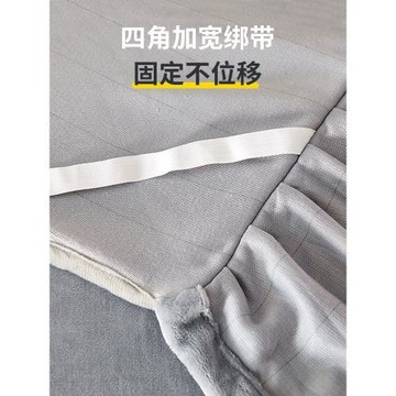 牛奶絨床裙冬季加絨2025新款單件床罩床笠床裙款床單帶裙邊床裙罩