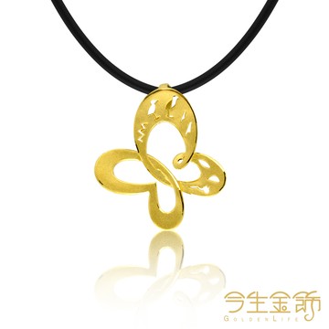 今生金飾 如意降臨-幸運之墜 (純黃金墜飾)