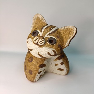 造型石虎/陶藝品/原創