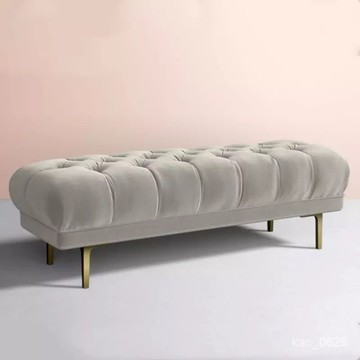 宅配免運/新款輕奢佈藝長條凳門廳換鞋凳客廳沙髮凳服裝店放衣凳臥室床尾凳