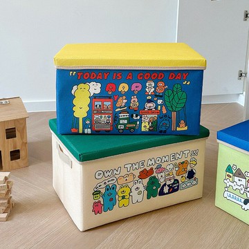 【摺疊防塵】收納箱 儲物箱 收納盒 摺疊箱 車載收納 宿舍收納 帶蓋密封 多用途 玩具衣物零食整理