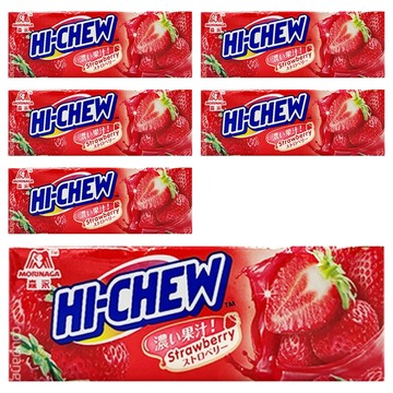 MORINAGA 森永 HI-CHEW 嗨啾 軟糖 草莓口味  32g  6條