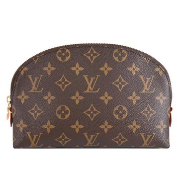 Louis Vuitton LV M46579 MM Monogram 經典花紋貝殼造型化妝包